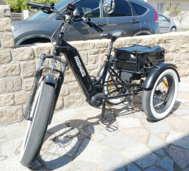 Tricycle adulte assistance �lectrique marque RODARS-BIKELEC 